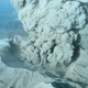 The smoking caldera of Mount Pinatubo on June 22, 1991. Image: USGS